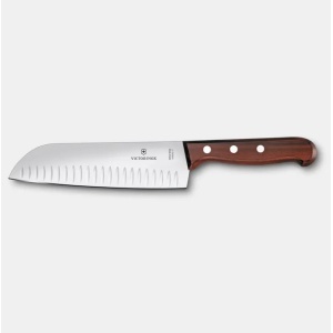 Cutit Victorinox Swiss Classic Wood Santoku, lama 17cm, Brown 6.8520.17G