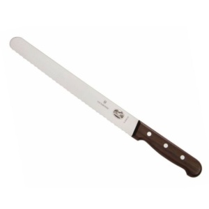 Cutit Victorinox Wood pentru feliat, lama 25cm, Wood 5.4230.25
