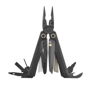 Multifunctional Leatherman Wave Alpha, 16 instrumente, Obsidian 833334