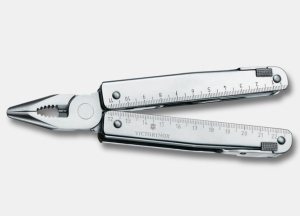 Multifunctional Victorinox Swiss Tool X cu clinchet, 115 mm, teaca nylon, argintiu 3.0339.N - Img 3
