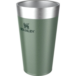 Pahar termoizolant pentru bere Stanley The Stacking Tumbler .47L, Hammertone Green 10-02282-057 - Img 2