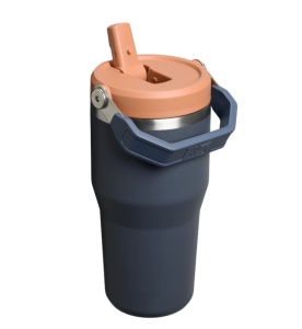 Pahar termoizolant The IceFlow Flip Straw Tumbler 2.0, 0.6L, Twilight 10-12044-047 - Img 2