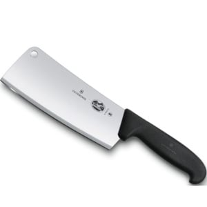 Satar Victorinox Kitchen Cleaver, lama 18cm, Black 5.4003.18