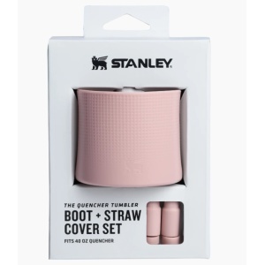 Set protectii din silicon pentru Stanley Quencher 1.18L, Pink Dusk 10-12477-065