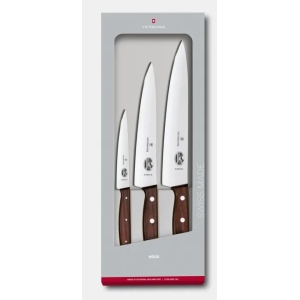 Set Victorinox pentru Bucatarie Wood Chef, 3 piese, manere lemn artar 5.1050.3G