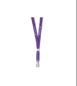 Snur textil cu SnapLock Victorinox pentru multifunctionale, 120mm, Dark Violet 4.1879.503 - Img 2