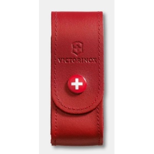 Teaca Victorinox din piele, 100mm, Red 4.0520.1