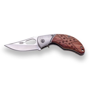 Briceag Joker, maner lemn trandafir, lama 6.2cm JKR0661