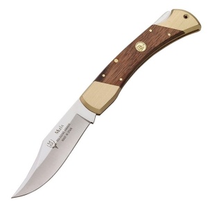 Briceag Muela 10M,maner lemn natural presat, lama 10.5 cm