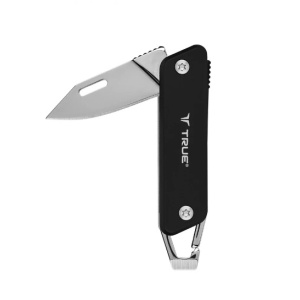 Briceag tip breloc True Utility Modern Keychain, lama 3.8cm, Black TU7059