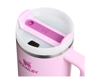 Cana termoizolanta Stanley The Quencher H2.O FlowState Tumbler 0.89L, Cherry Blossom 10-10827-953 - Img 3