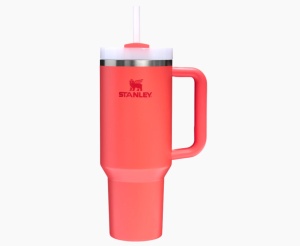 Cana termoizolanta Stanley The Quencher H2.O FlowState Tumbler 1.20L, Hot Coral 10-10825-018 - Img 1