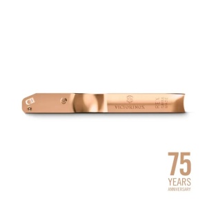 Curatator Victorinox Rex Peeler, 110mm, aluminiu, Rose Gold Special Edition 75 Ani 6.0900.J22 - Img 4