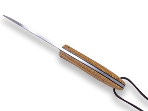 Cutit Bushcraft Joker BS9, maner lemn bocote, lama full tang 10.5cm CB114 - Img 2