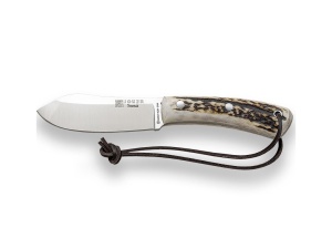 Cutit Bushcraft Joker Nessmuk, maner corn cerb, lama full tang 11cm CC136 - Img 1
