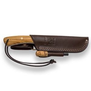 Cutit Bushcraft Joker Nessmuk, maner lemn maslin, lama full tang 11cm CO136-P 2