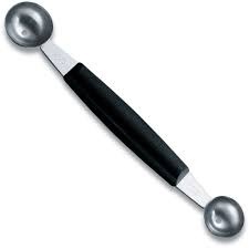 Cutit dublu decorare Victorinox Potato Baller, Black 7.6163