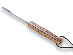 Cutit Outdoor Joker Nordico, maner mesteacan cret, lama full tang 10cm CL119 - Img 2