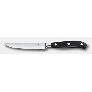Cutit pentru decojit Victorinox Grand Maitre Forged Paring Knife, lama 12cm, Black 7.7203.12G