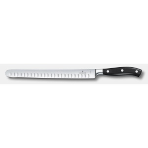 Cutit pentru feliat Victorinox Grand Maitre Forged Slicing Knife, lama 26cm, Black 7.7223.26G