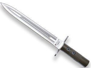 Cutit pentru injunghiere Joker Guepardo, maner aluminiu, lama tais dublu 30cm CL29 - Img 1