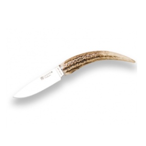 Cutit pentru jupuit Joker Gabato, maner corn cerb, lama 10cm CC141