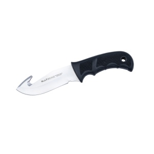 Cutit pentru jupuit Muela Bisonte-11G,maner cauciuc, lama full tang 11,5cm