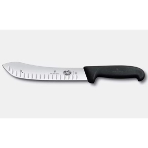 Cutit pentru macelarie Victorinox Butcher Knife, lama 20cm, Black 5.7423.20B Blister