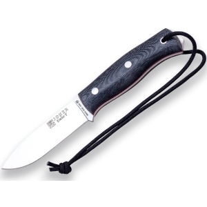 Cutit pentru Outdoor Joker Ember Flat, maner micarta, lama full tang 10.5cm CM123