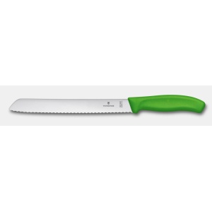 Cutit pentru paine Victorinox Classic Bread knife, 21cm, Green 6.8636.21L4B