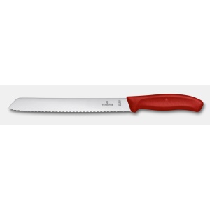Cutit pentru paine Victorinox Classic Bread knife, 21cm, Red 6.8631.21B