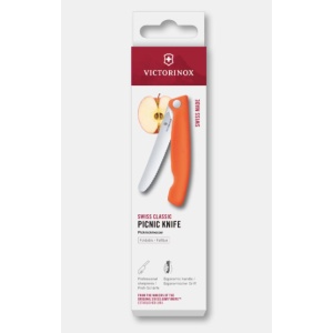 Cumpara Cutit Pliabil Victorinox Swiss Classic Picnic Knife, maner Polypropylene, lama 11cm 6.7839.FC1 3