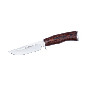 Cutit Vanatoare Muela Braco-11R, maner lemn presat coral lama 11 cm