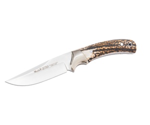 Cutit Vanatoare Muela SETTER-11A,maner corn de cerb, lama full tang 11 cm - Img 1