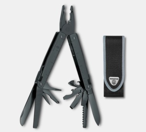 Multifunctional Victorinox Swiss Tool BS, 115 mm, teaca nylon, negru 3.0323.3CN - Img 1