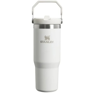 Pahar termoizolant The IceFlow Flip Straw Tumbler, 0.89L, White 10-09993-407