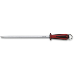 Pila Victorinox Dual grip pentru ascutit cutite, rotund, lama 30cm, Red&Black 7.8511