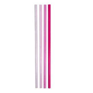 Cumpara Set 4 paie pentru cana termoizolanta Stanley The Quencher Travel Tumbler Straws 1.18L, Pink 10-10573-047 2