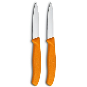 Set cutite curatat Victorinox Swiss Classic Paring Set, 2 piese, Orange 6.7606.L119B 2