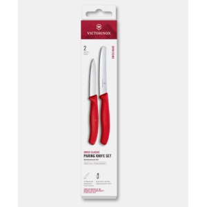 Set cutite curatat Victorinox Swiss Classic Paring Set, 2 piese, Red 6.7111.2C1