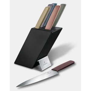 Set Victorinox pentru Bucatarie Swiss Modern Block, 6 piese, Multicolor 6.7186.66 2