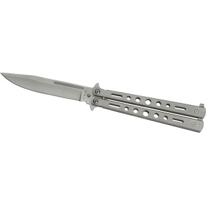 Briceag fluture Joker, maner otel inoxidabil, lama 10cm JKR0055