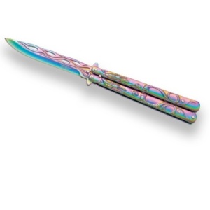 Briceag fluture Joker, maner otel, lama 10cm JKR0828