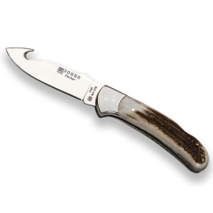 Briceag pentru jupuit Joker Cocker,maner corn cerb, lama 9cm NC50