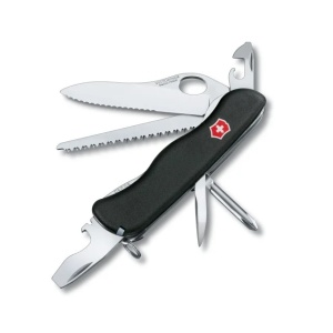 Briceag Victorinox Trailfinder One Hand,111 mm, negru 0.8463.MW3