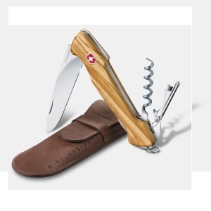 Briceag Victorinox Wine Master Wood, 130 mm, lemn maslin bej 0.9701.64 - Img 4
