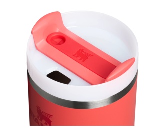 Cana termoizolanta Stanley The Quencher H2.O FlowState Tumbler 0.60L, Hot Coral 10-10826-308 - Img 3