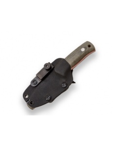 Cutit Bushcraft Joker Erizo TS1, maner micarta, lama full tang 7.5cm CV81-K - Img 3