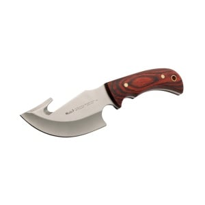Cutit jupuit Muela GRIZZLY-12R,maner lemn presat coral, lama 12 cm