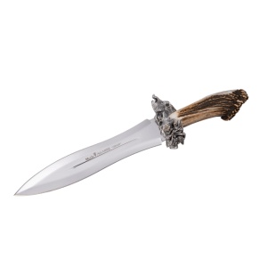 Cutit Muela AGARRE-LUJO, maner corn de cerb, lama 26.5cm